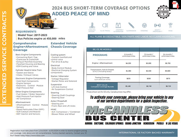 Download IC Bus Extended Service Contract