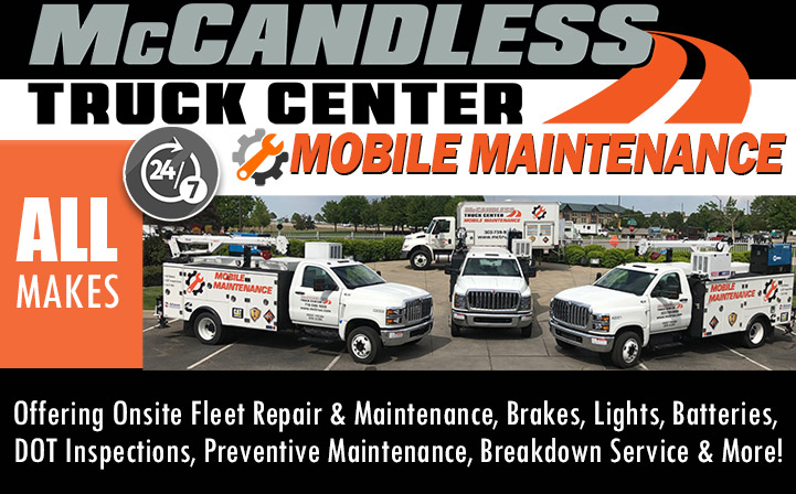 McCandless Truck Center offers 24/7 Mobile Maintenance, Breakdown Services and Onsite Fleet …