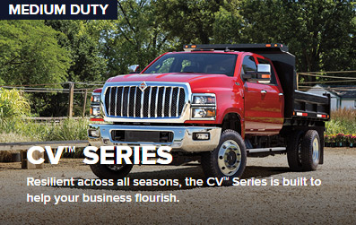 Explore the International CV Series Medium Duty Truck available at McCandless Truck Center