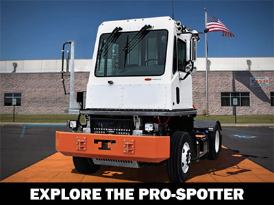 Learn More about the TICO Pro-Spotter Terminal Tractor and download brochures and spec sheets