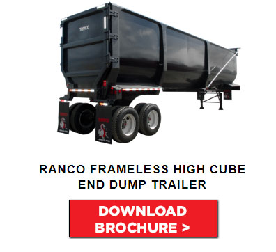 RANCO frameless high cube end dump details and specifications