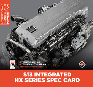 Download the 2023 S13 Integrated HX Series Spec Card