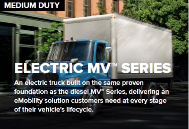 International Electric MV Series Medium Duty Truck 