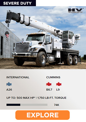 International® HV™ Crane Truck
