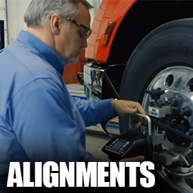Commercial Truck Alignments available at McCandless Truck Center